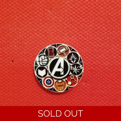 Marvel Avengers pin badge - Heroes Marvel Avengers pin badge - Heroes